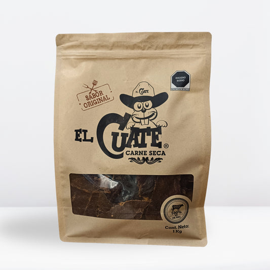 Carne seca original 1kg El Cuate®