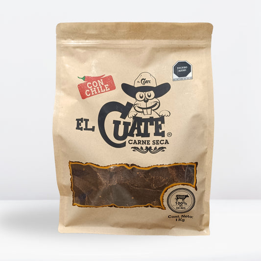Carne seca con chile 1kg El Cuate®