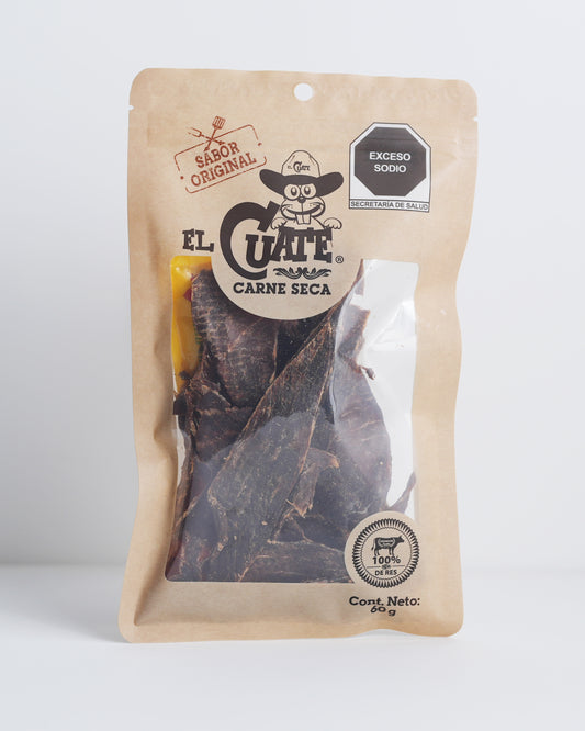 Carne seca original 60g El Cuate®